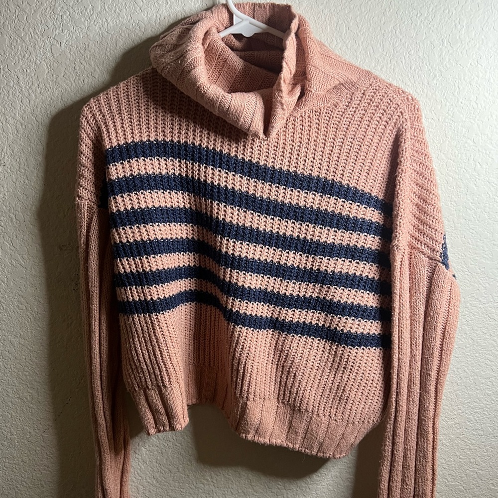 title neck sweater shirt